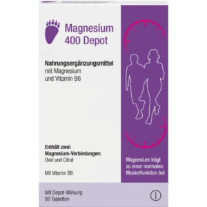 MAGNESIUM 400 DEPOT+B6 Tabletten